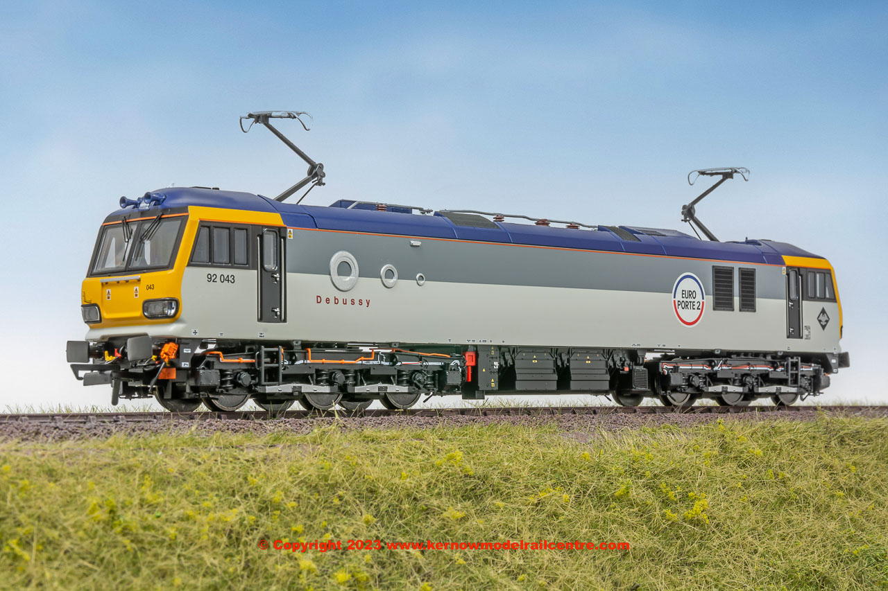 ACC2201 Accurascale Class 92 Electric Locomotive number 92 043 ‘Debussy’ - Railfreight Grey Europorte 2
